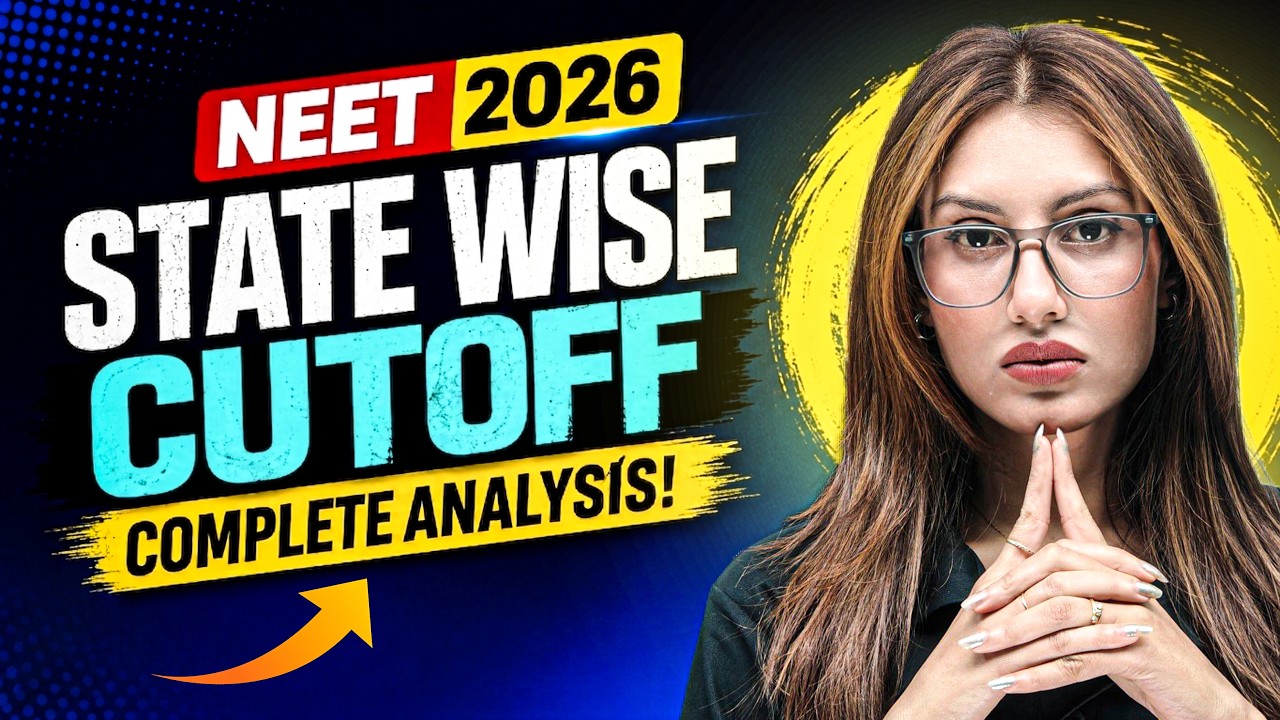 NEET 2026: All State-wise Expected Cutoff & Safe Score | Shivani Maam