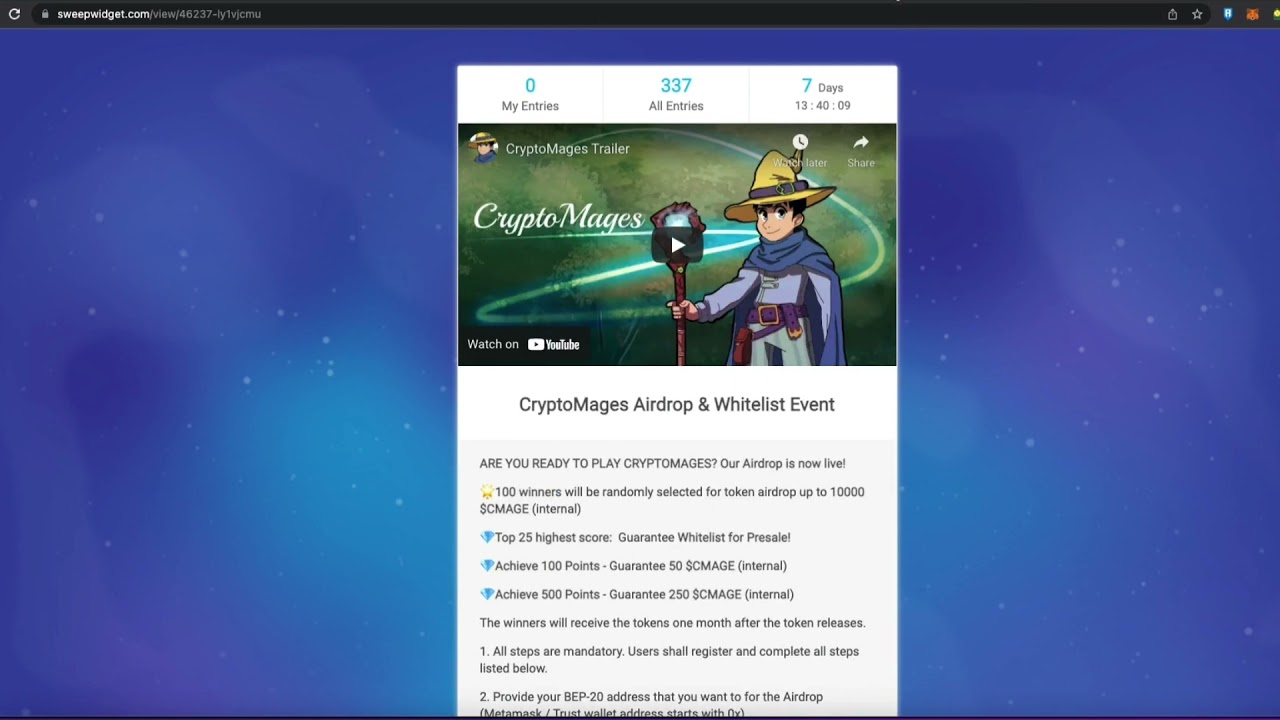 CRYPTOMAGES - NEW NFT PLAY TO EARN GAME CRYPTO GAMES