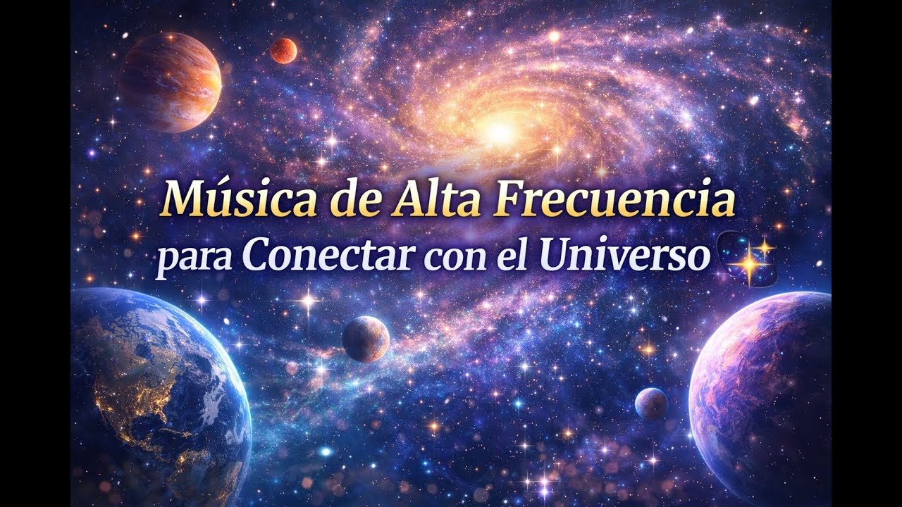 Música de alta frecuencia ara conectar con el universo