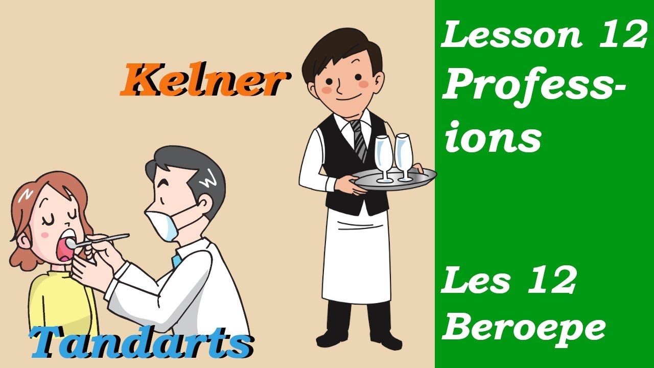 Learn Afrikaans for Beginners | Professions | Beroepe |  Lesson 12