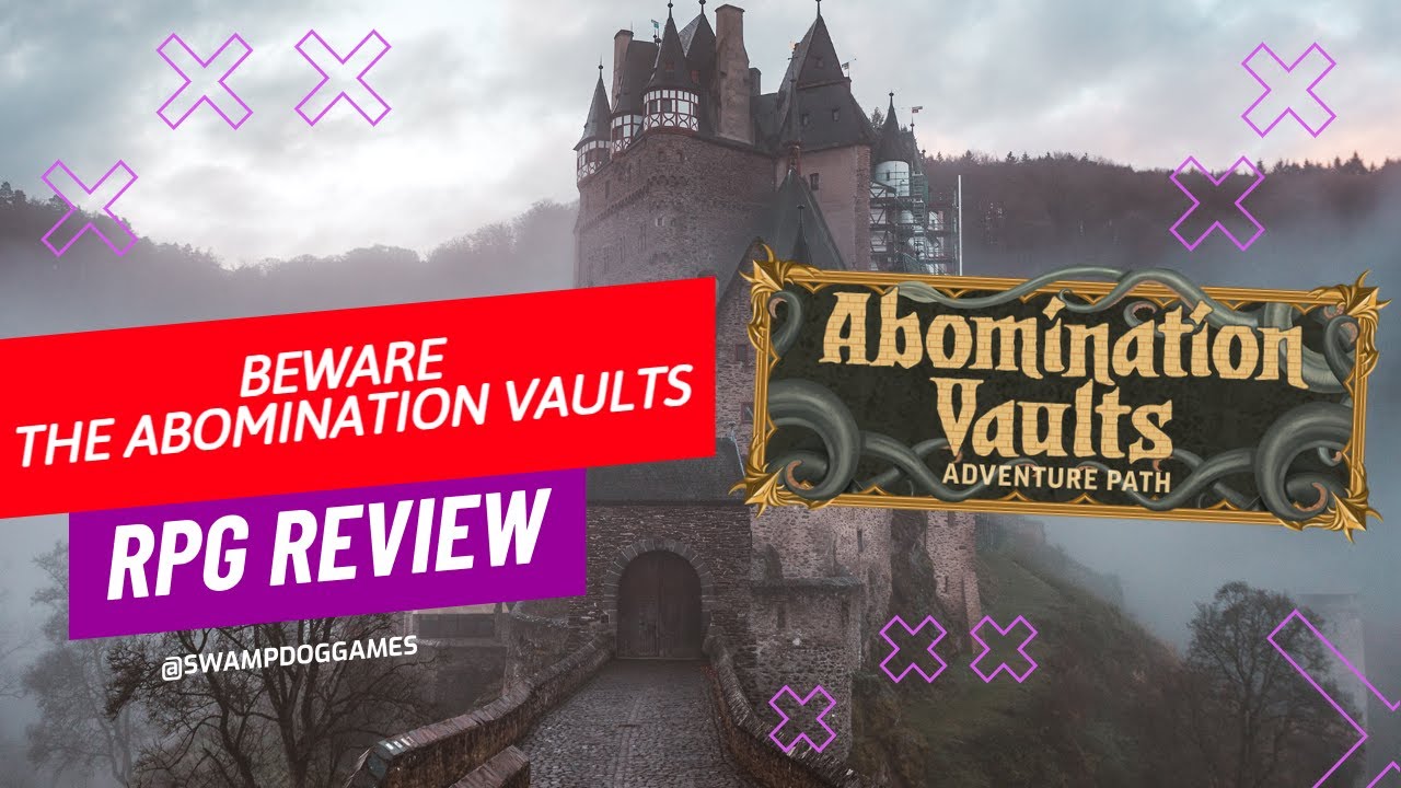 Pathfinder Abomination Vaults RPG Review 👻 #pathfinder2e #osr #rpg #dnd5e