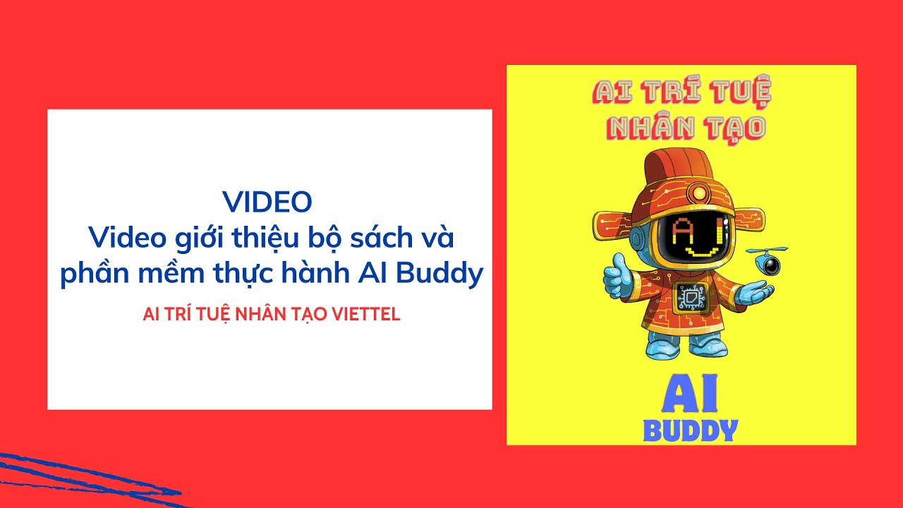 Video giới thiệu bộ sách và phần mềm thực hành AI Buddy