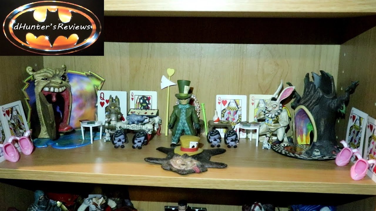 Mad Hatter Batman Villain Action Figure Display, Collection, & Henchmen