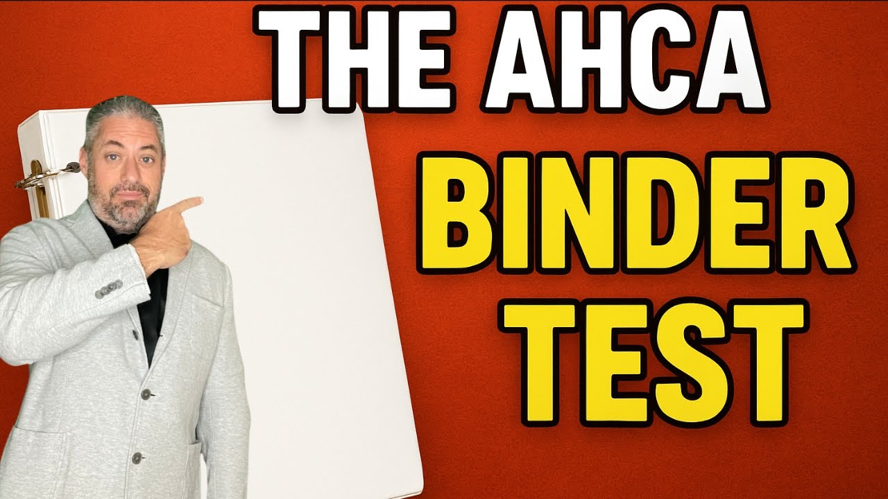 The AHCA Binder Test | Is your facility survey-ready? 🕒