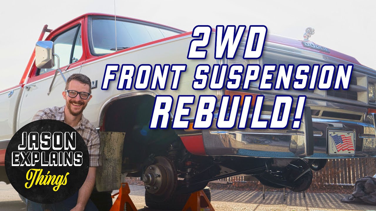 How To Rebuild Truck Front Suspension (First Gen Dodge Ram, Ramcharger)