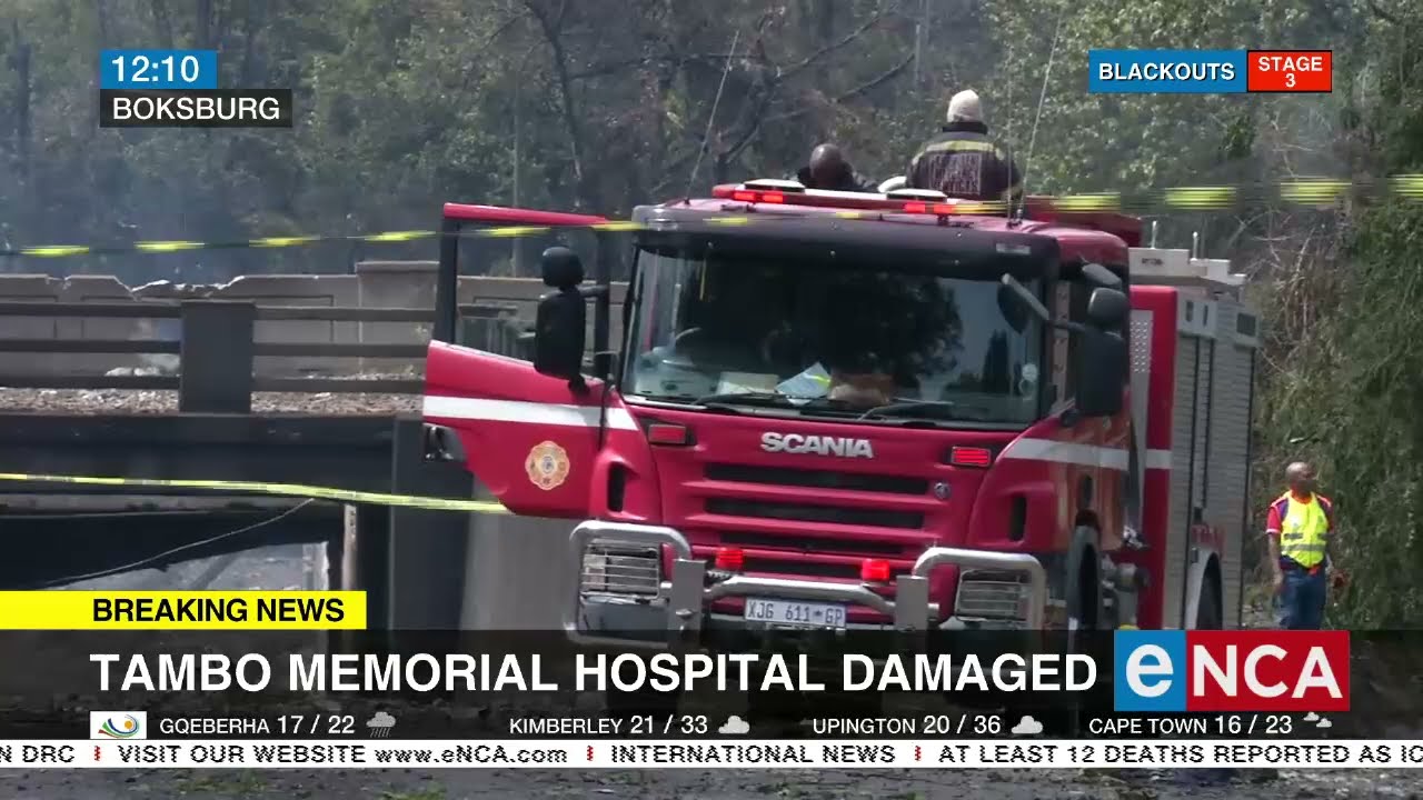 Boksburg Blast | Tambo Memorial Hospital damaged