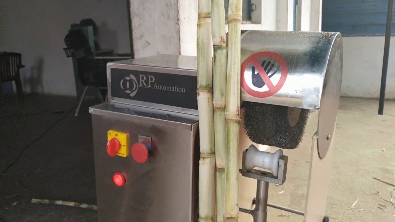 Sugarcane peeler Machine