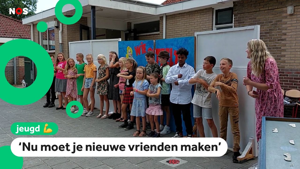 Hier moeten álle kinderen afscheid nemen van hun school