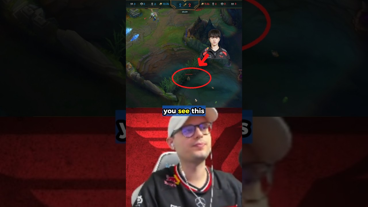 T1 KERIA INSANE 200 IQ WARD!🤯🐐