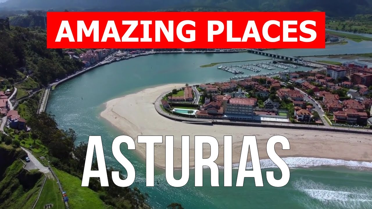 Travel to Asturias, Spain | Vacation, beaches, nature, places, tourism, landscapes | Video 4k drone