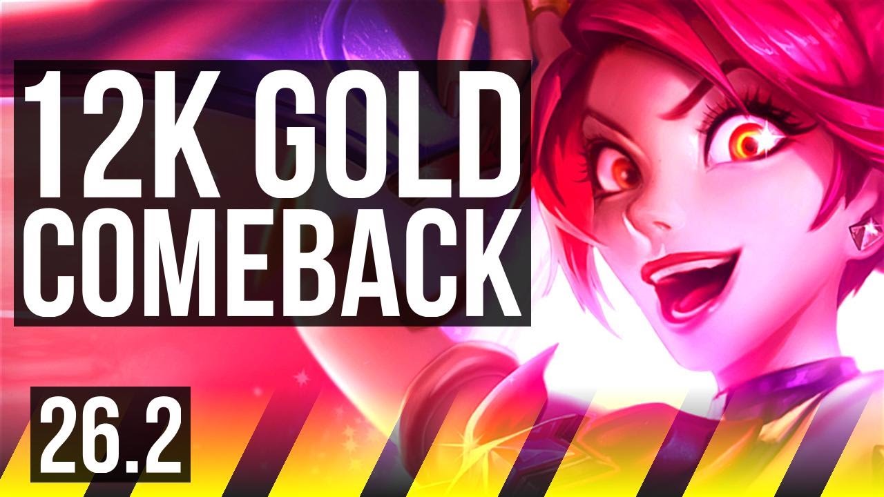 JINX & Blitzcrank vs VARUS & Pyke (ADC) | 12k gold comeback, 50K damage | EUNE Grandmaster | 26.2