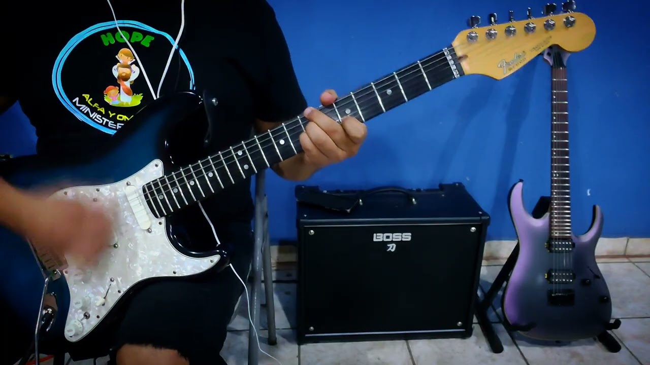 Hosanna - MARCO BARRIENTOS / guitar cover (with solo)