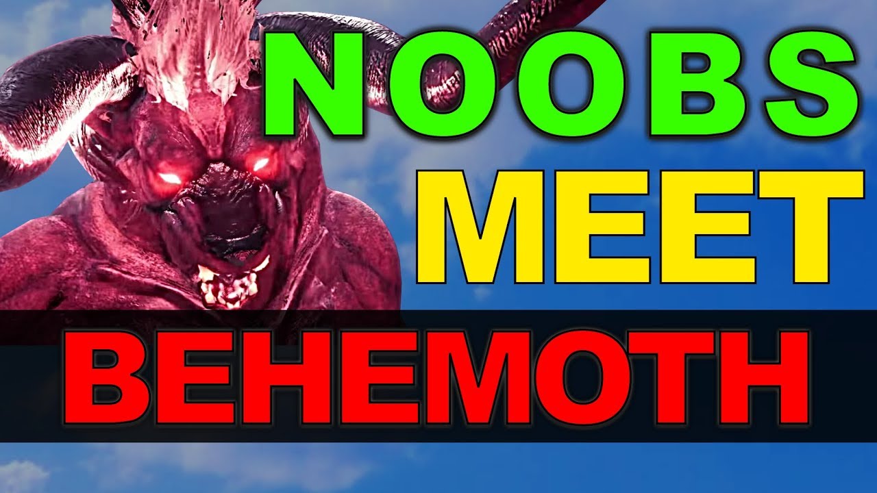 ► New Players Meet BEHEMOTH - Monster Hunter World Funny Moments #4