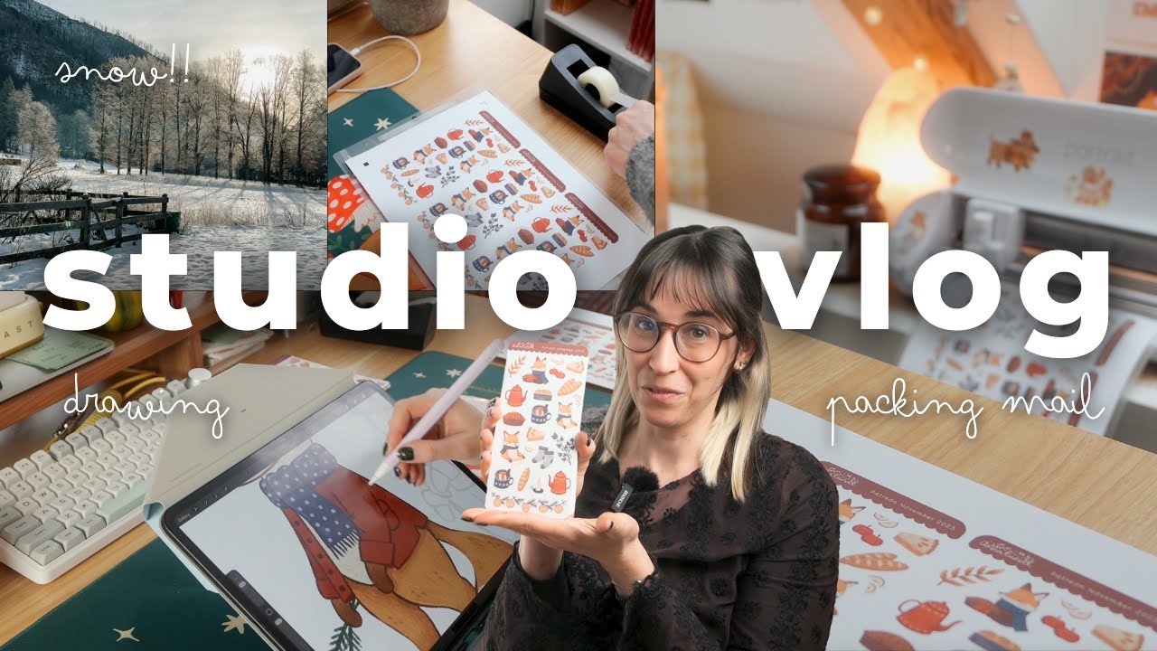 Рисование и изготовление + Награды для подписчиков Patreon ✿ Видеоблог из студии 61