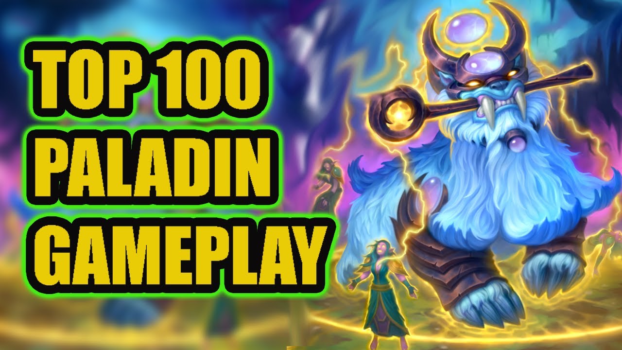This Paladin deck performs well in top 100 Legend!