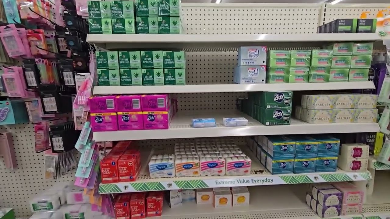 Dollar Tree Soap Shelf Organization | March 2026 (Soft Spoken)