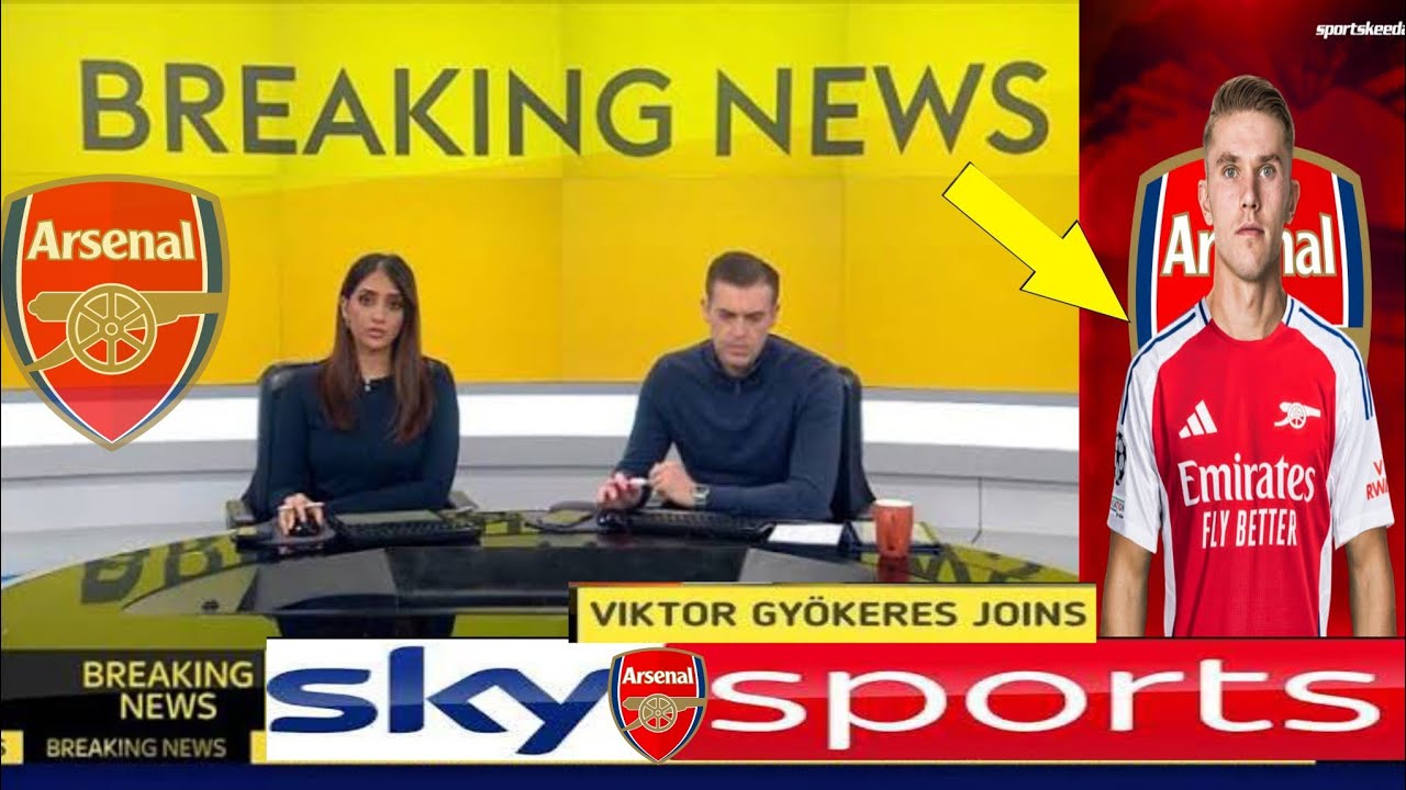 ARSENAL BREAKING!!!🔥 SKY SPORTS 🎯 REVEALED 💯 GYOKERES JOINS✔️ TODAY... 