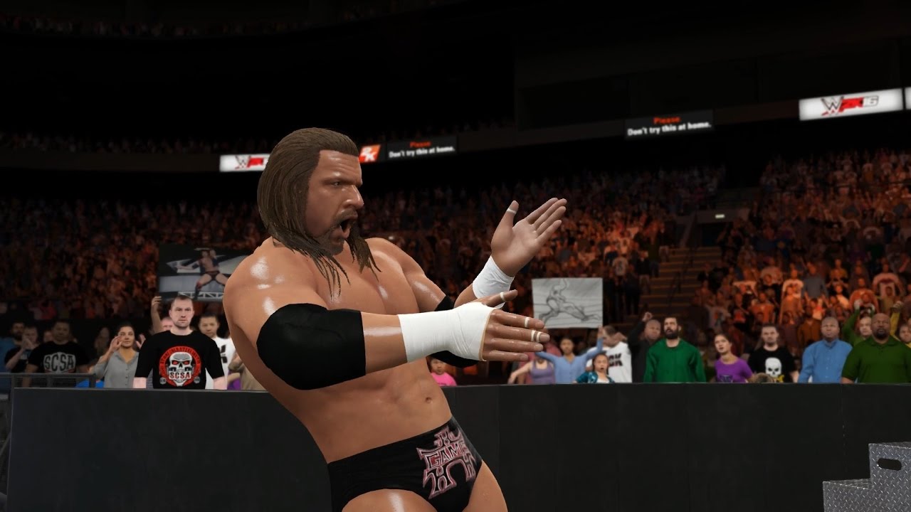WWE 2K16 - Triple H Attitude Era (Entrance, Signature, Finisher)
