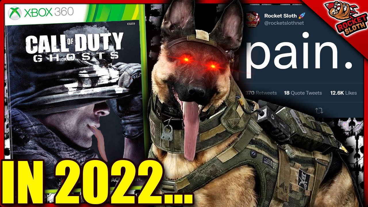 We forced ourselves to play Call Of Duty Ghosts for a week in 2022 and this happened...