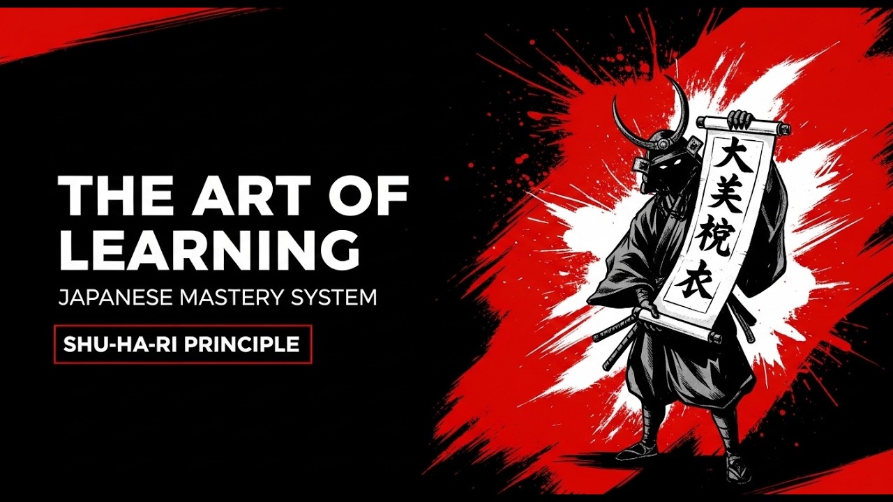 Japanese Learning Method That ACTUALLY Works | The SHU-HA-RI Method 守破離