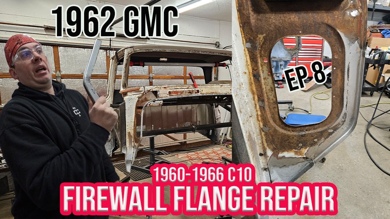 1962 GMC EP8 // C10 Firewall Flange Repair