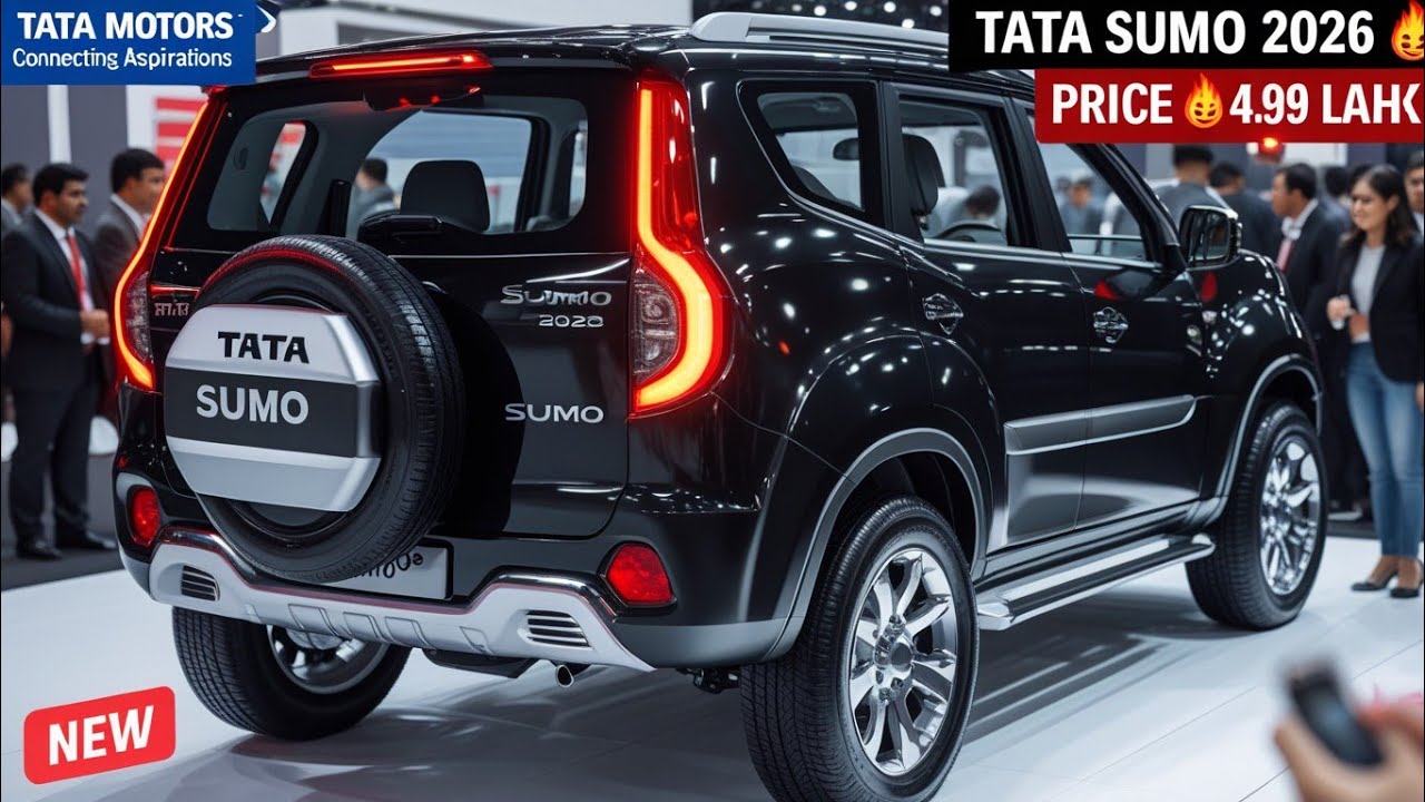 2026 Tata Sumo 8 Seater की कीमत लीक 😱 | सिर्फ इतनी कीमत में इतनी बड़ी SUV 🚙