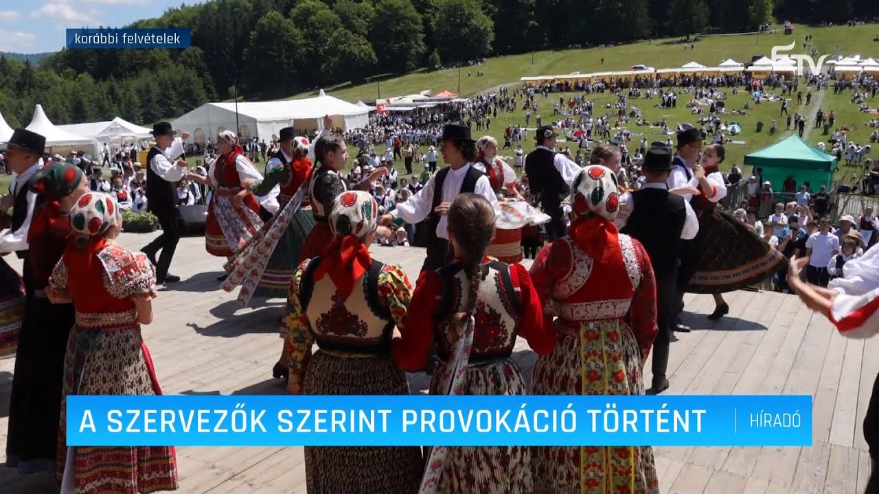 A szervezők szerint provokáció történt – Erdélyi Magyar Televízió