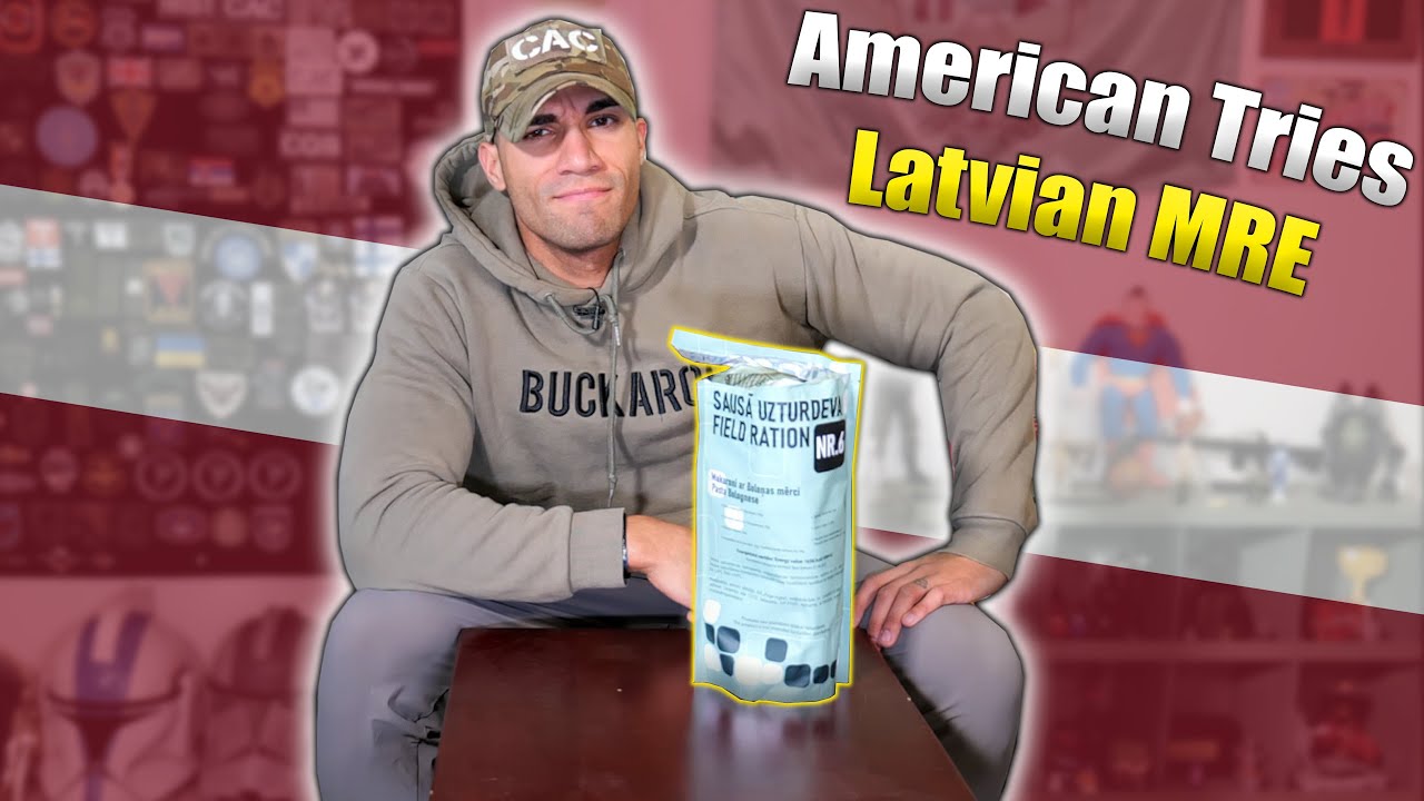 American tries a Latvian MRE