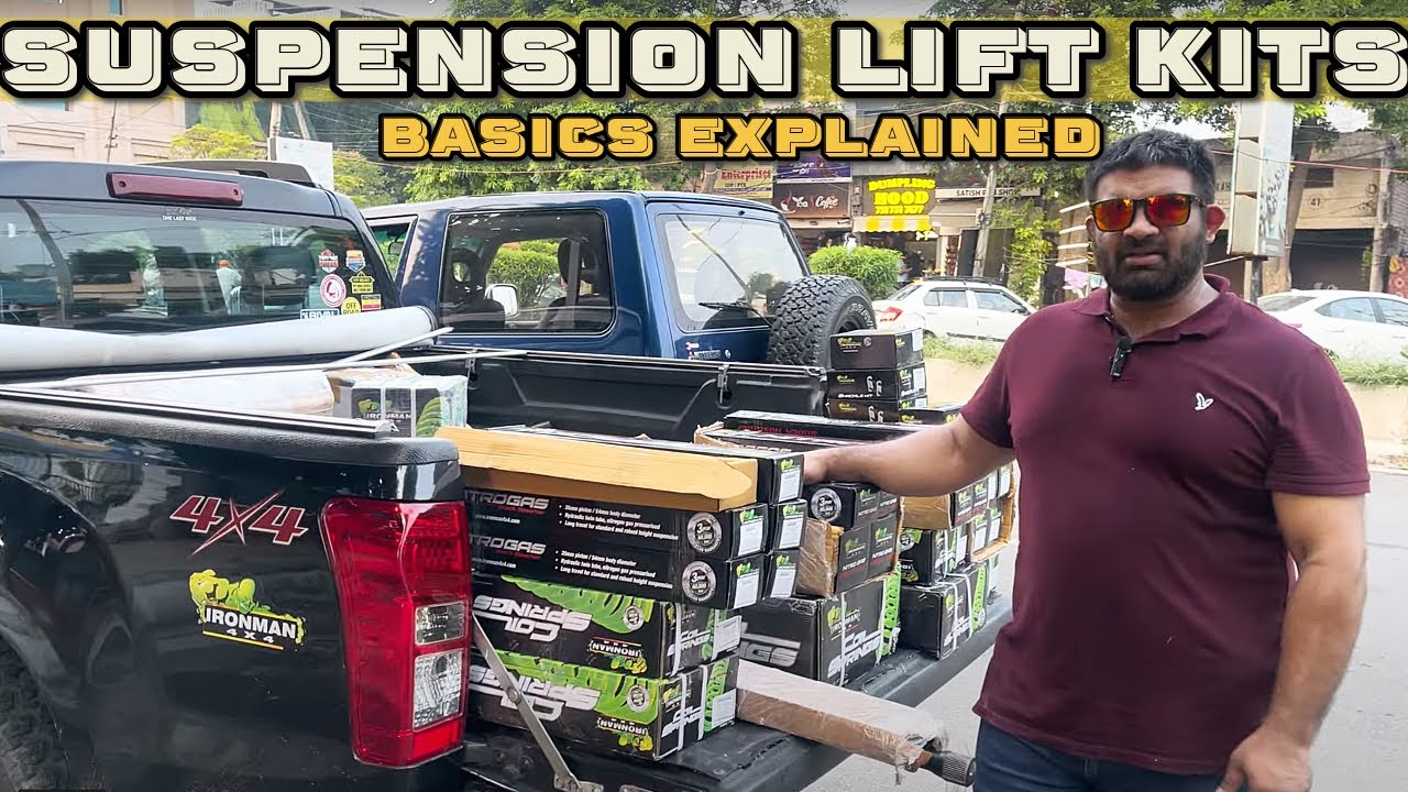 Suspension Lift Kits and Geometry Basics Explained #4x4 #jimny #hilux #landcruiser #thar #fortuner