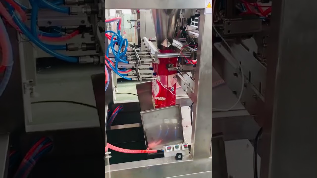 Single head premade bags filling and sealing machine seeds granules bag filler heat sealer part 2