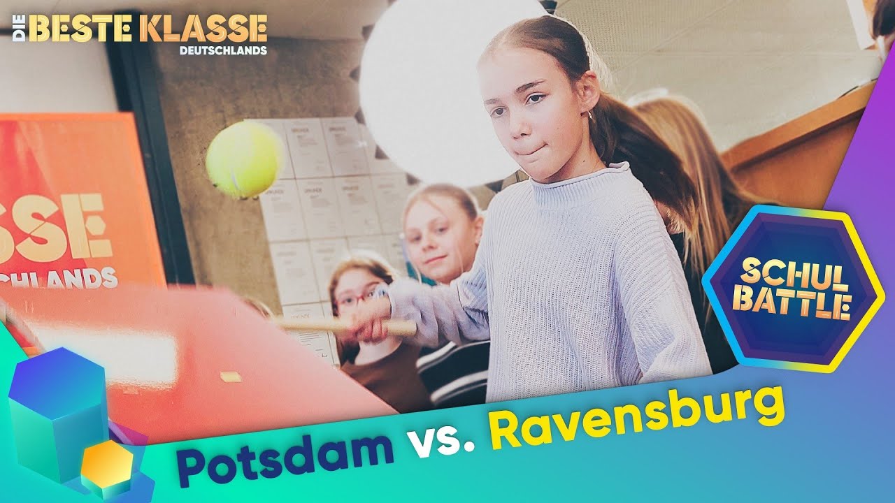 Potsdam gegen Ravensburg | Die Schulbattles | Die beste Klasse Deutschlands | Mehr auf KiKA.de