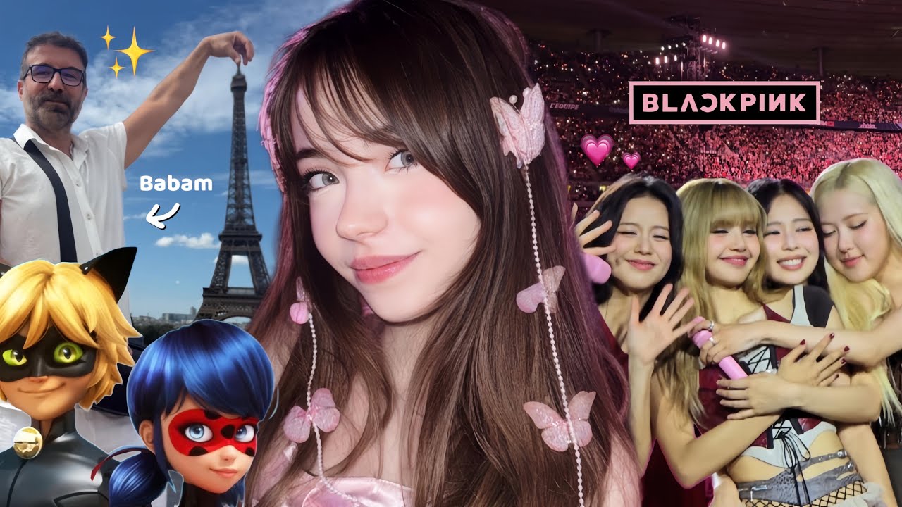BABA KIZ BLACKPINK KONSERİ | Paris 🇫🇷
