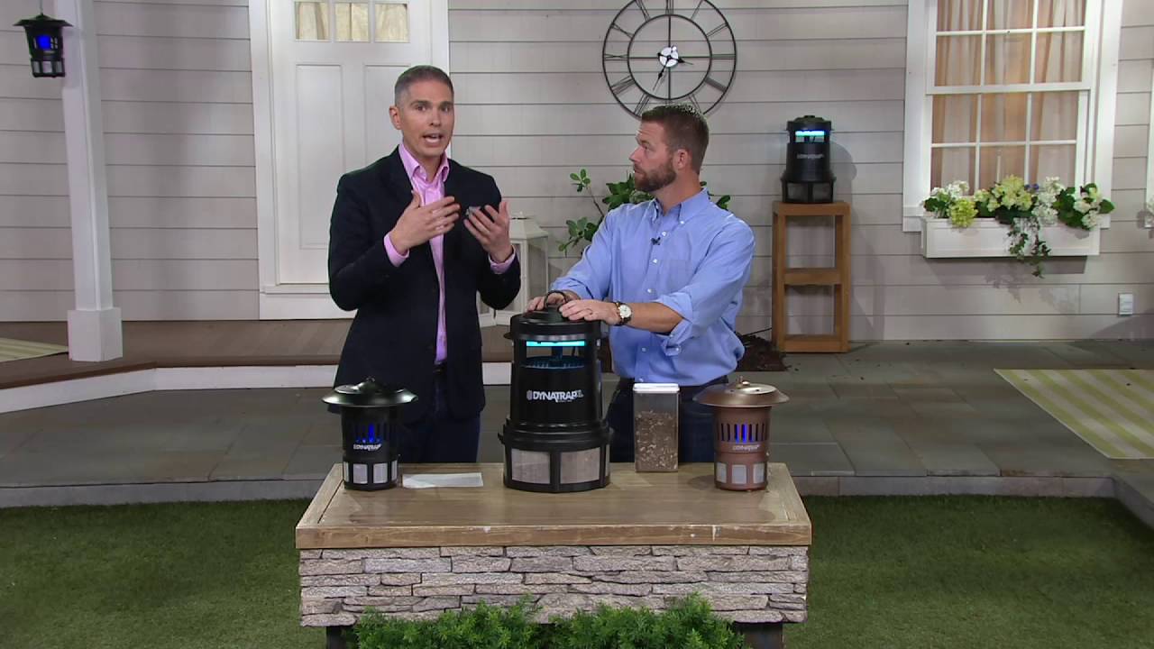 DynaTrap Indoor/Outdoor Mosquito and Insect Trap w/Extra Bulbs on QVC