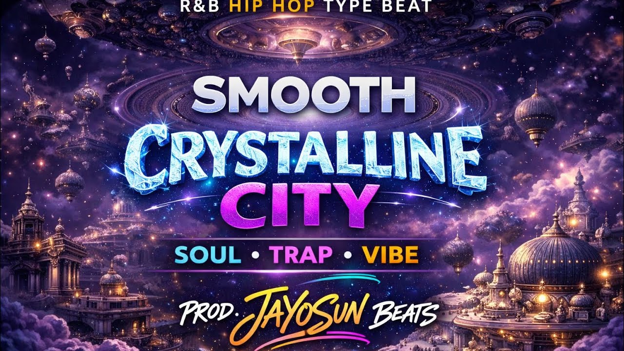 R&B Hip Hop Type Beat – “Crystalline City” | Smooth Soul Trap Vibe | BPM 123 | Prod. JaYoSunBeats