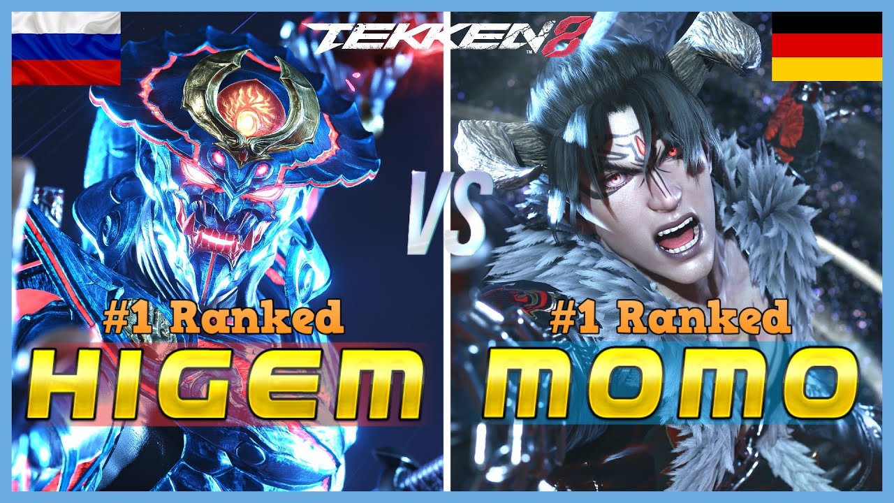 Tekken 8 ▰ MOMO (#1 Ranked Devil Jin) vs HIGEM (#1 Ranked Yoshimitsu) ▰ Ranked Matches