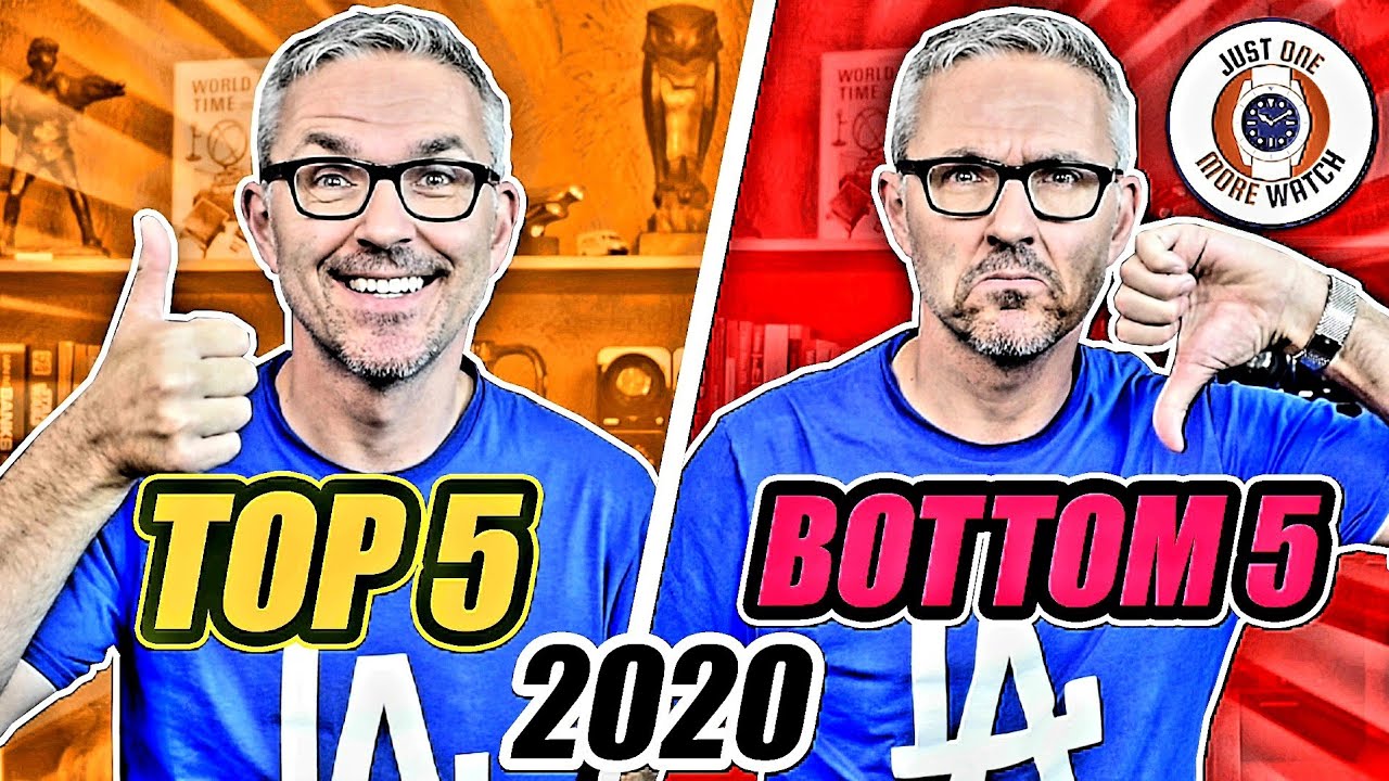 My Top 5 + Bottom 5 Watches of 2020! Rolex, Seiko, Casio, Vostok, Zelos, Hamilton etc