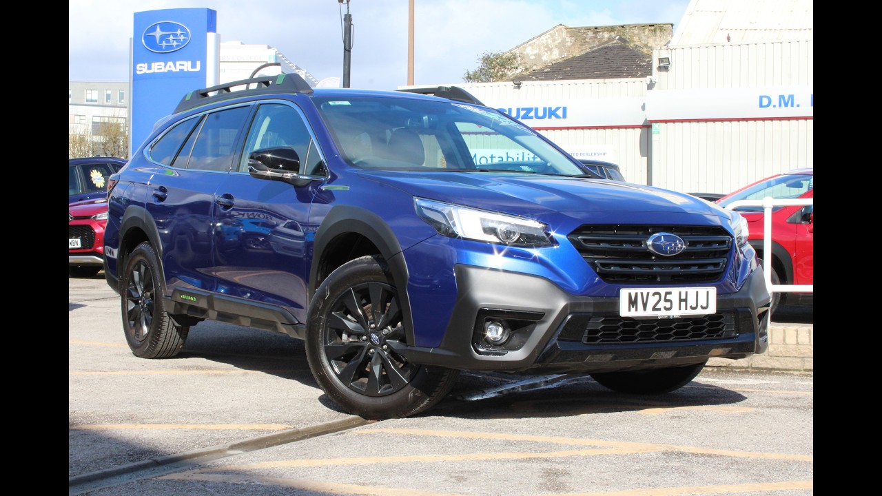 Subaru Outback Field Edition MV25 HJJ 2.5l Lineartronic 5dr Saphhire Blue 2025 года выпуска.