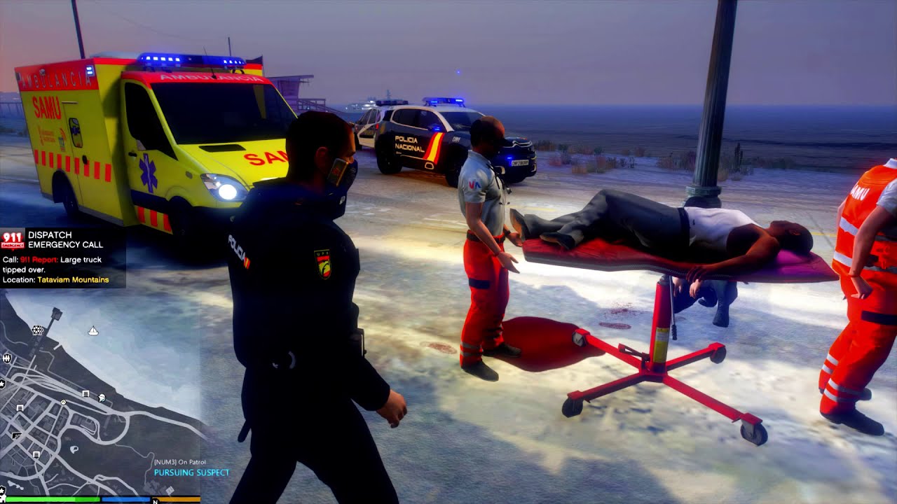 #LSPDFR CNP UPR C5 - Avisos de localización de individuos #GTAV