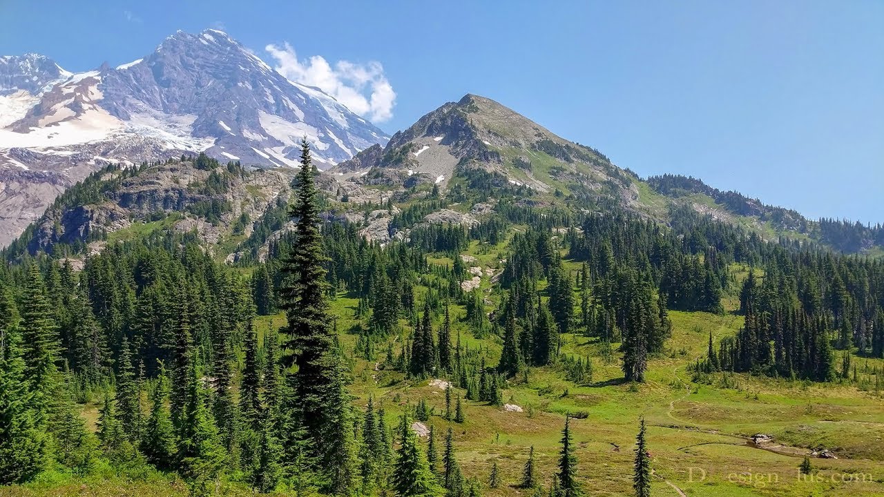 Pyramid Peak - Mount Rainier, Washington State