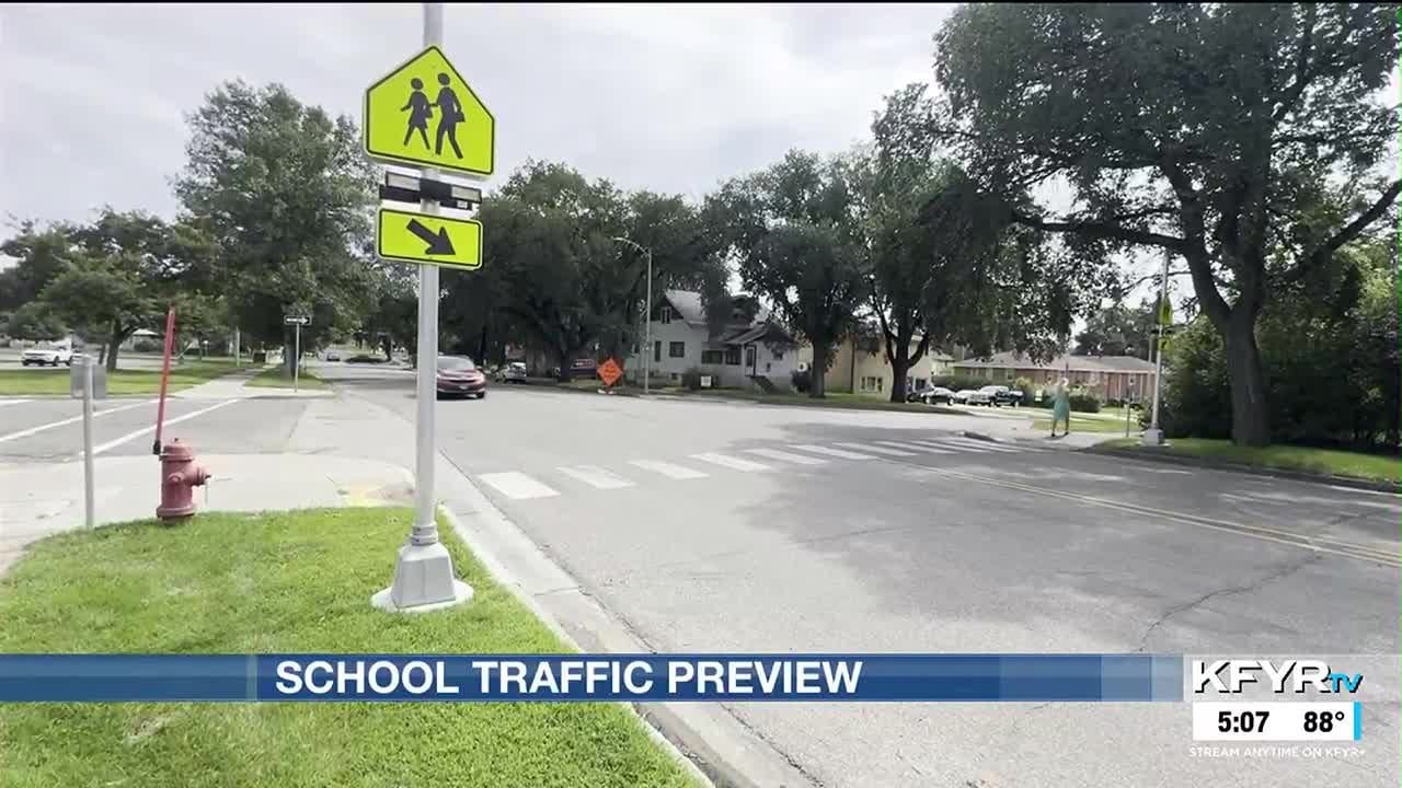 Traffic patrol officers on high alert during first week of school