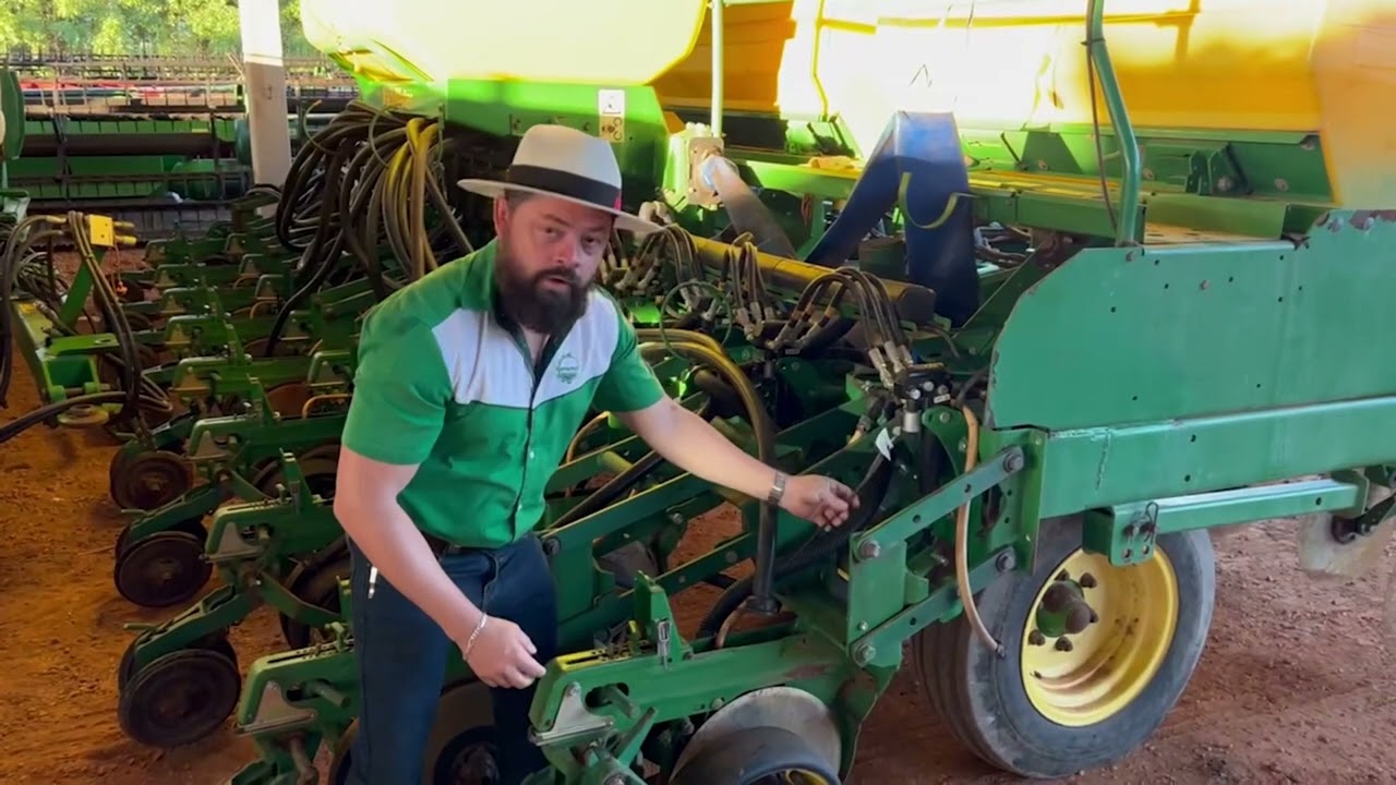 Como funciona as plantadeira com Delta-force da precision planting #deltaforce