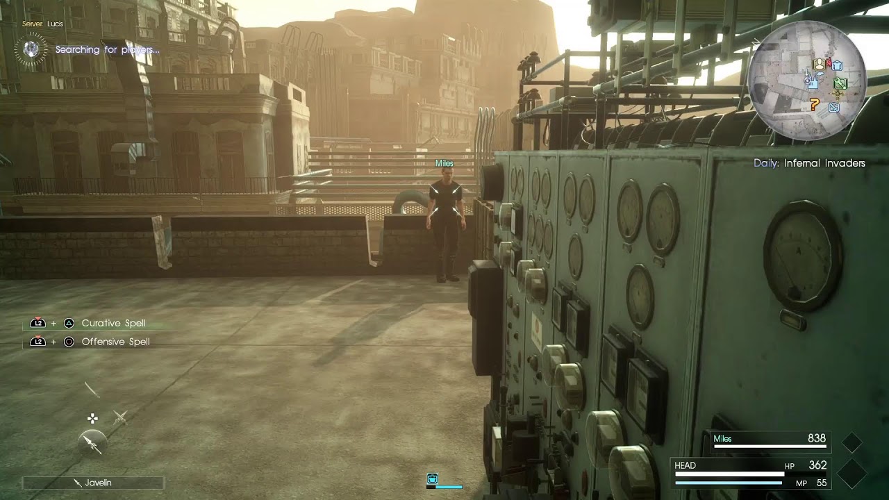 FFXV Comrades: Solo Quest 1 & 2  Glitches