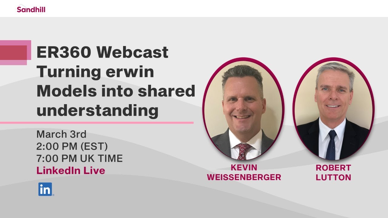 ER360 Turning erwin Models into shared understanding