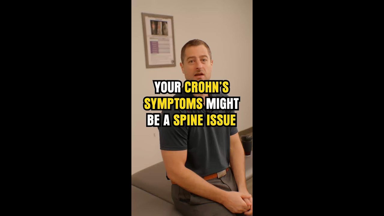 Your Crohn's symptoms might be a spine issue