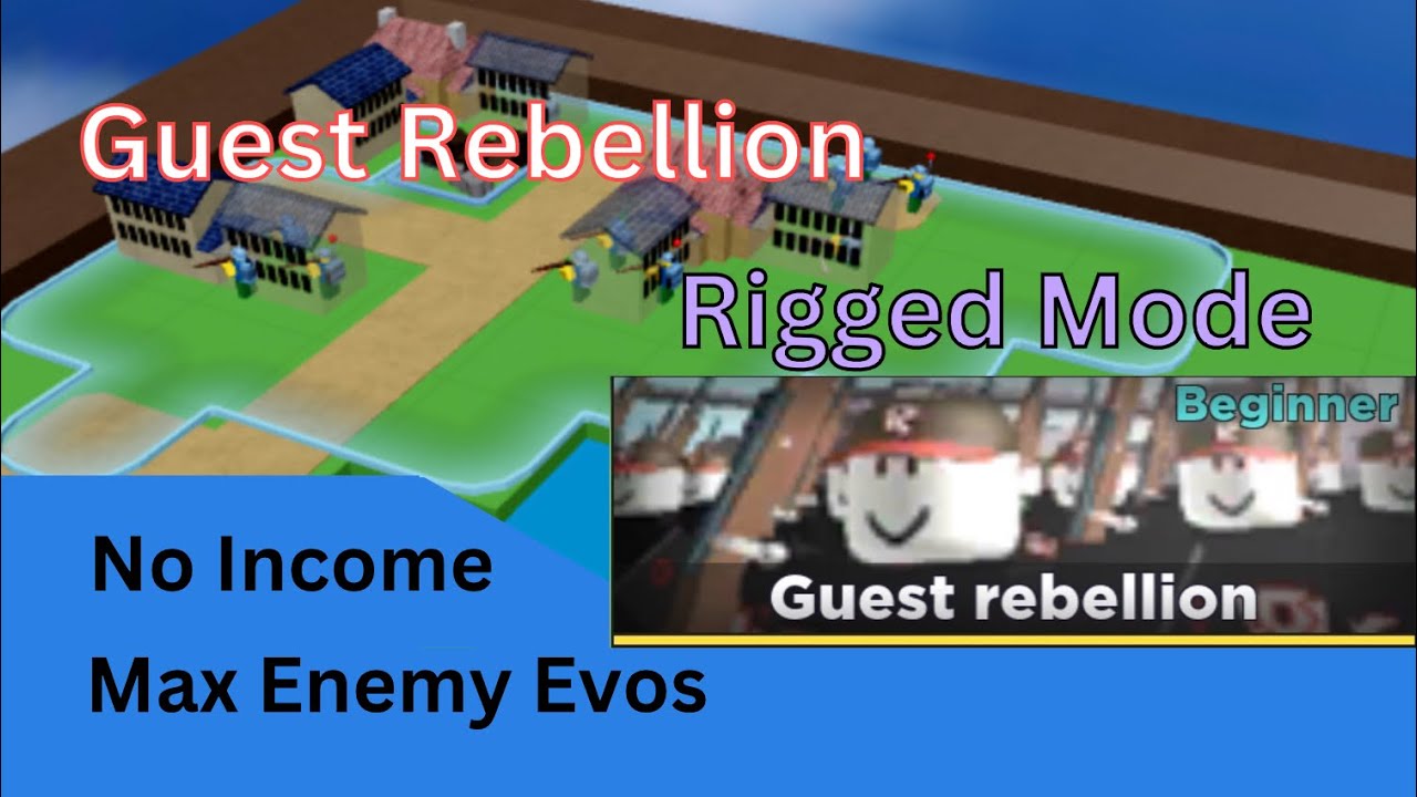 New Rigged Mode! | Rigged Guest Rebellion | Noobs in Combat