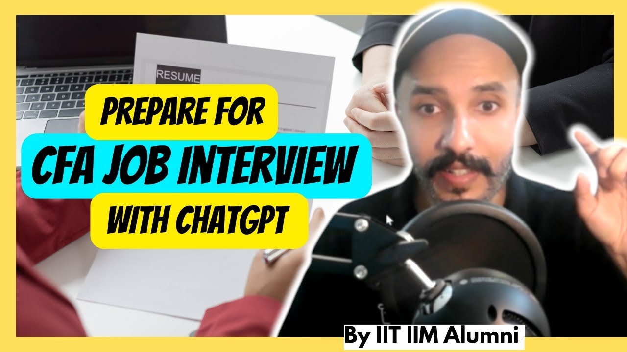 CFA Job Interview with ChatGPT 😮
