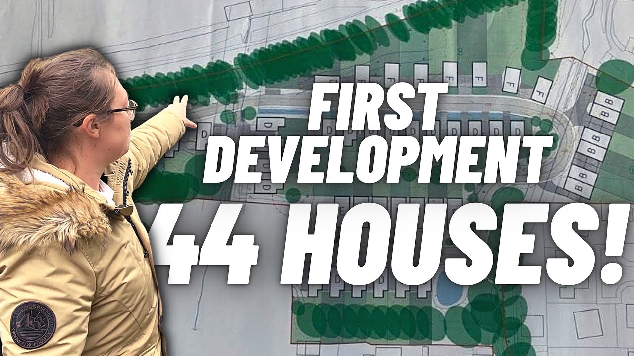 44 HOUSES! First Property Development | Property Development UK | Hannah Mills