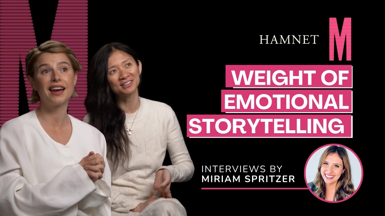 Jessie Buckley shares her on-set experience working with Chloé Zhao | Hamnet