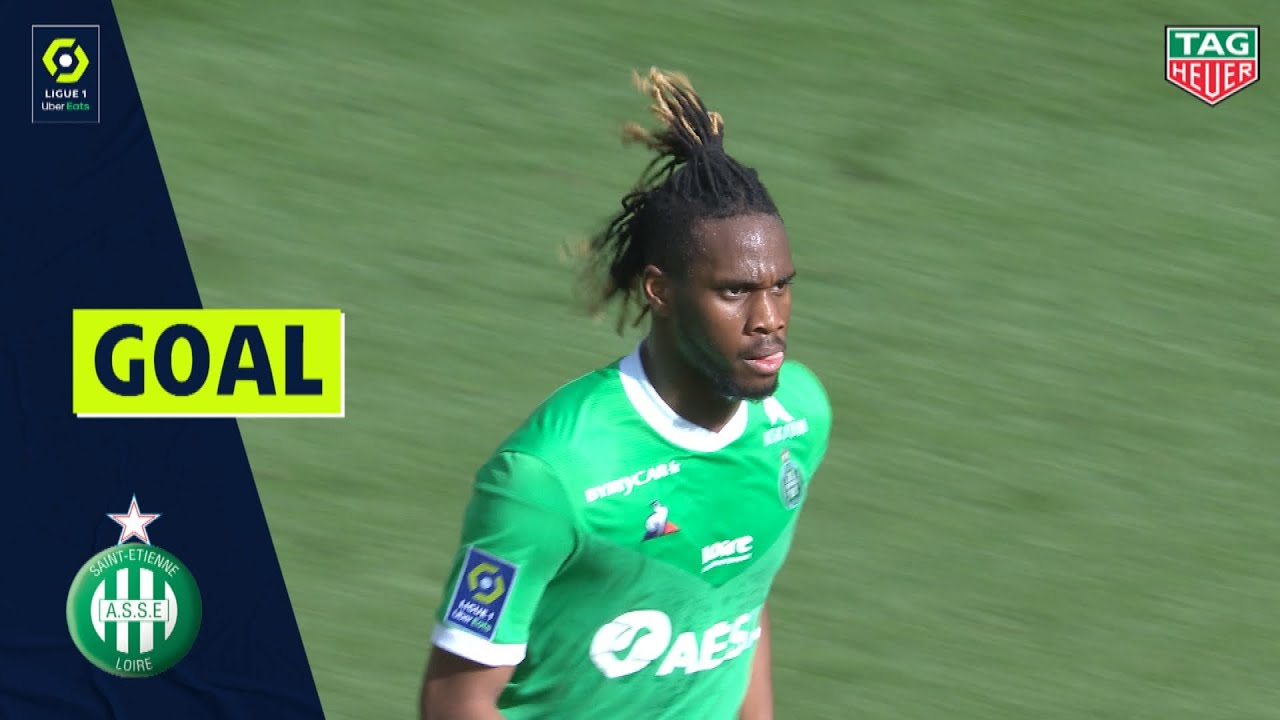 Goal Charles ABI (89' - AS SAINT-ÉTIENNE) AS SAINT-ÉTIENNE - STADE DE REIMS (1-1) 20/21