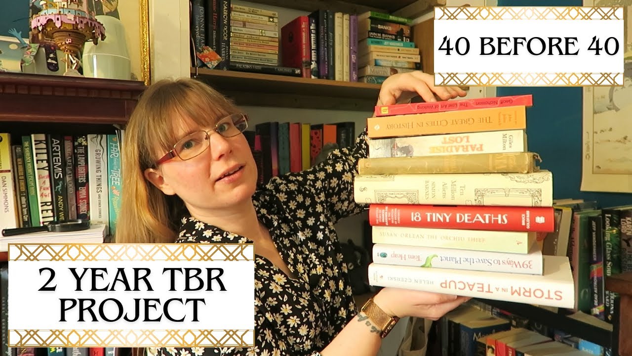 40 books I MUST read before I turn 40 years old!